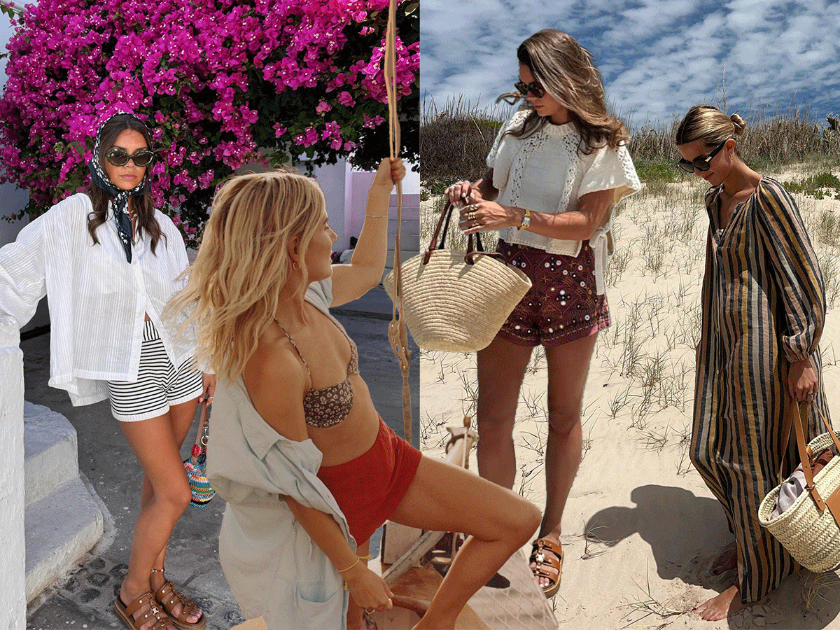 Beachwear Alert: Τι φοράνε φέτος οι stylers πάνω από το μαγιό τους!