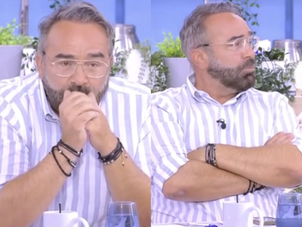 «Λύγισε» ο Γρηγόρης Γκουντάρας και έχασε τα λόγια του on air:  «Συγκινήθηκα, δεν μπορώ»