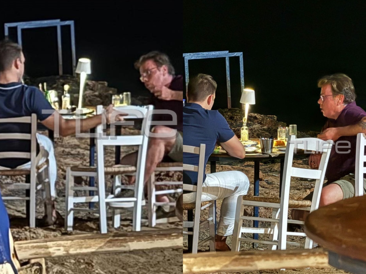 Αποκλειστικό! Στέφανος Κασσελάκης – Δημήτρης Παπανώτας: Η συνάντηση μετά τη συμφιλίωση σε μεζεδοπωλείο στη Λούτσα