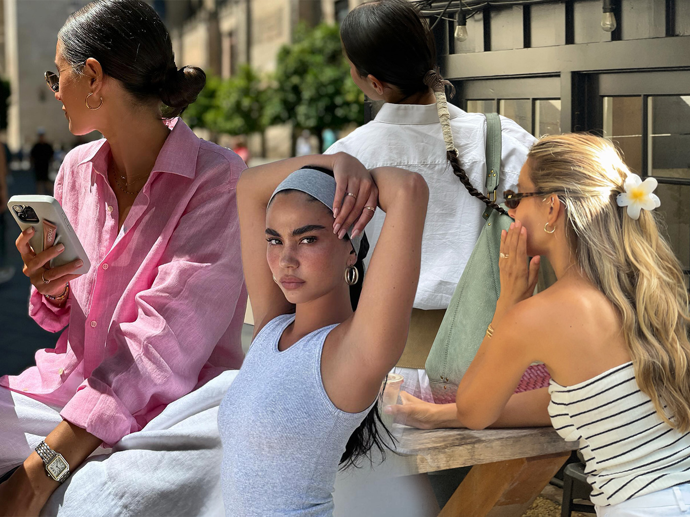 Τα πιο stylish χτενίσματα για τις ημέρες που έχει καύσωνα