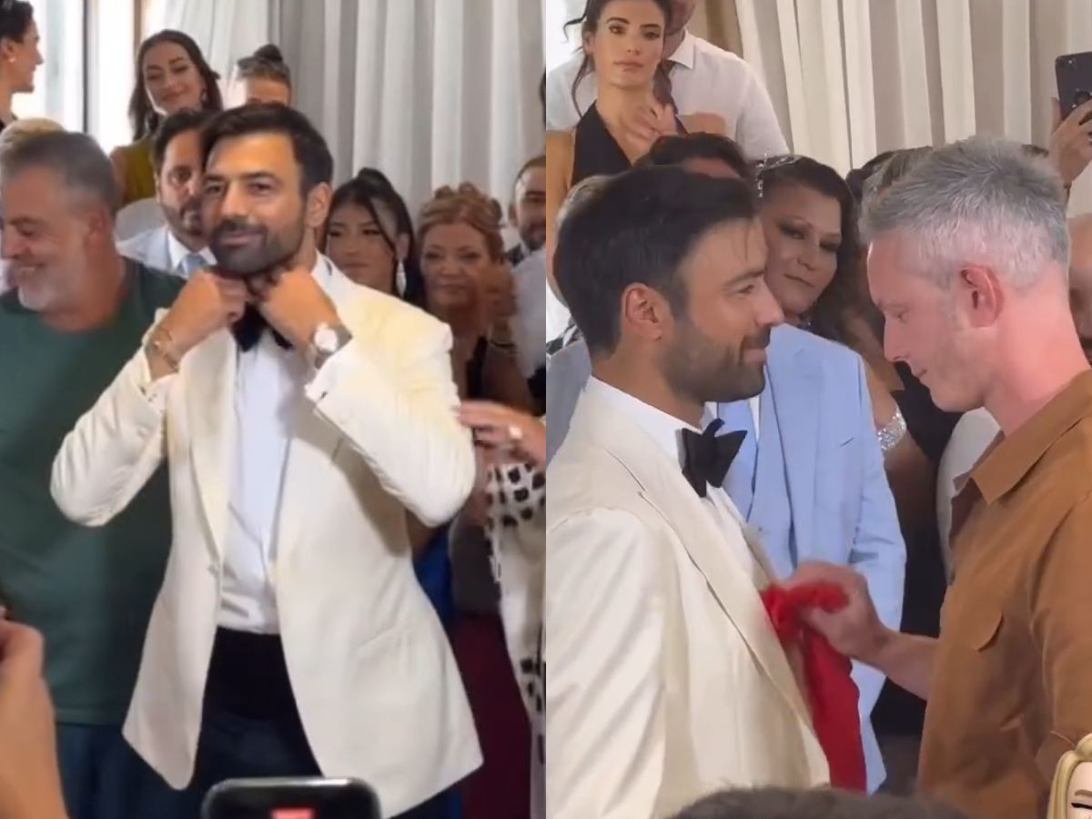 Αντρέας Γεωργίου: Ντύθηκε γαμπρός! Η προετοιμασία, τα κυπριακά έθιμα και οι χοροί στο σπίτι πριν από την εκκλησία