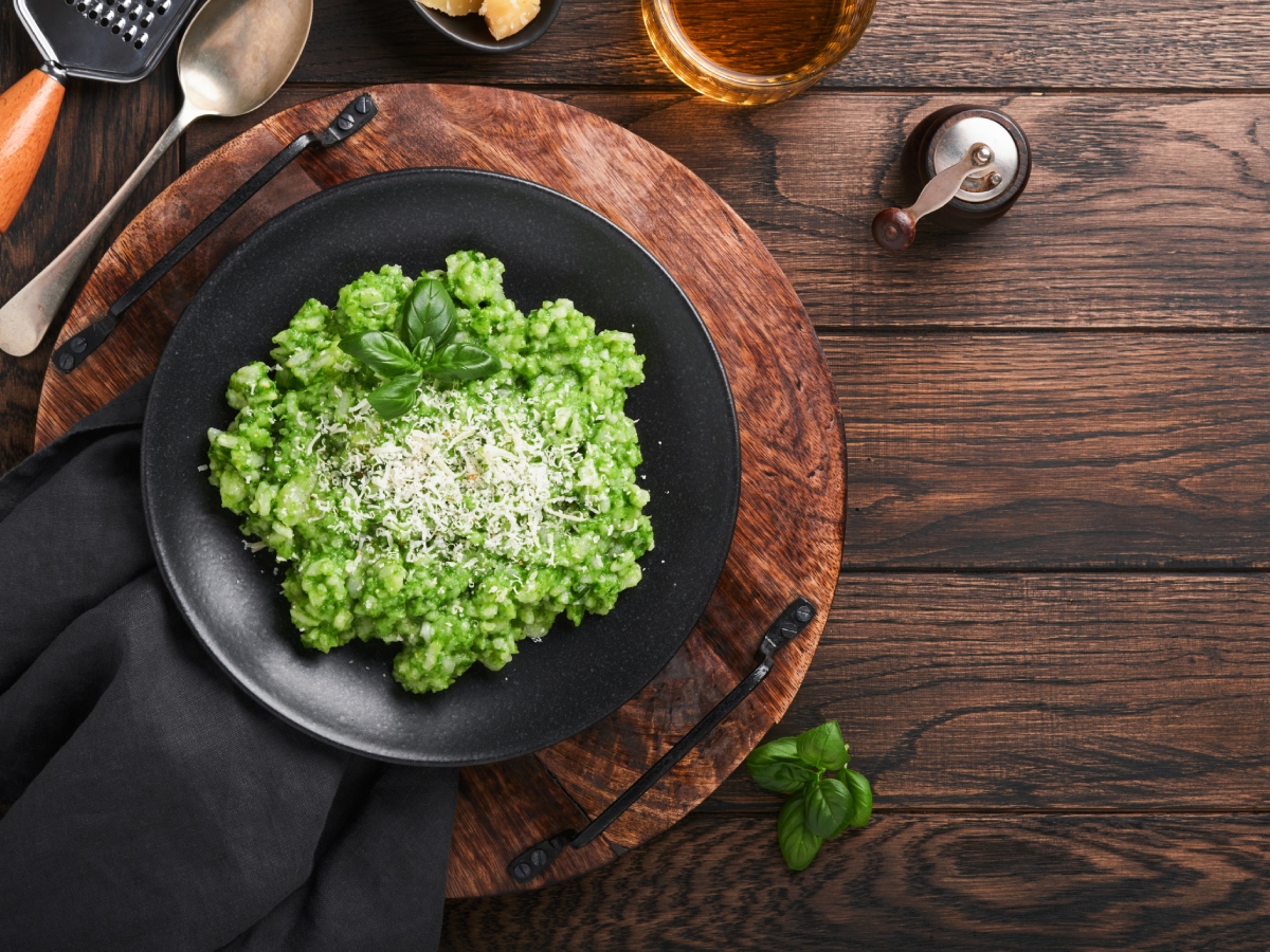 Συνταγή για Ιταλικό ριζότο με pesto