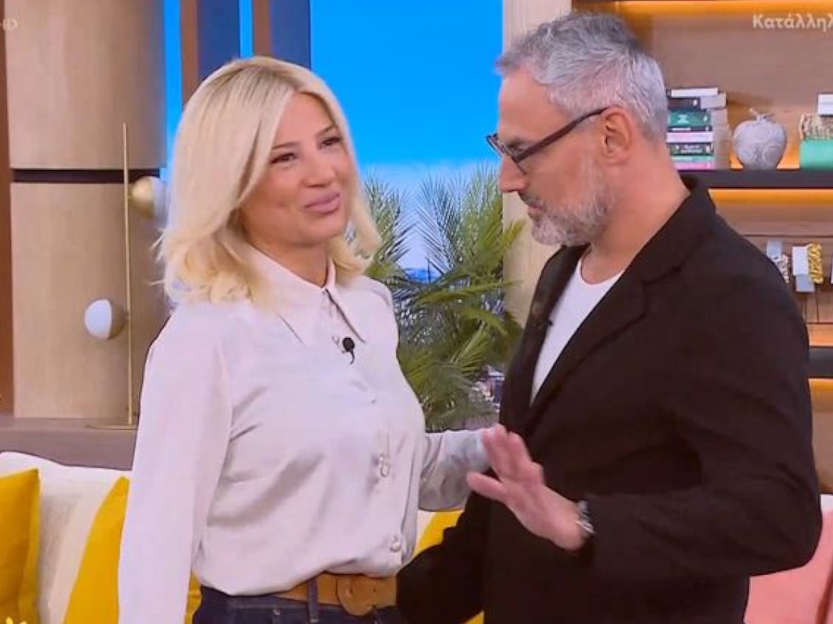 Φαίη Σκορδά σε Νίκο Συρίγο: «Ένα χειροκρότημα γιατί θέλει θάρρος να έρθεις στην εκπομπή μετά τα χθεσινά»