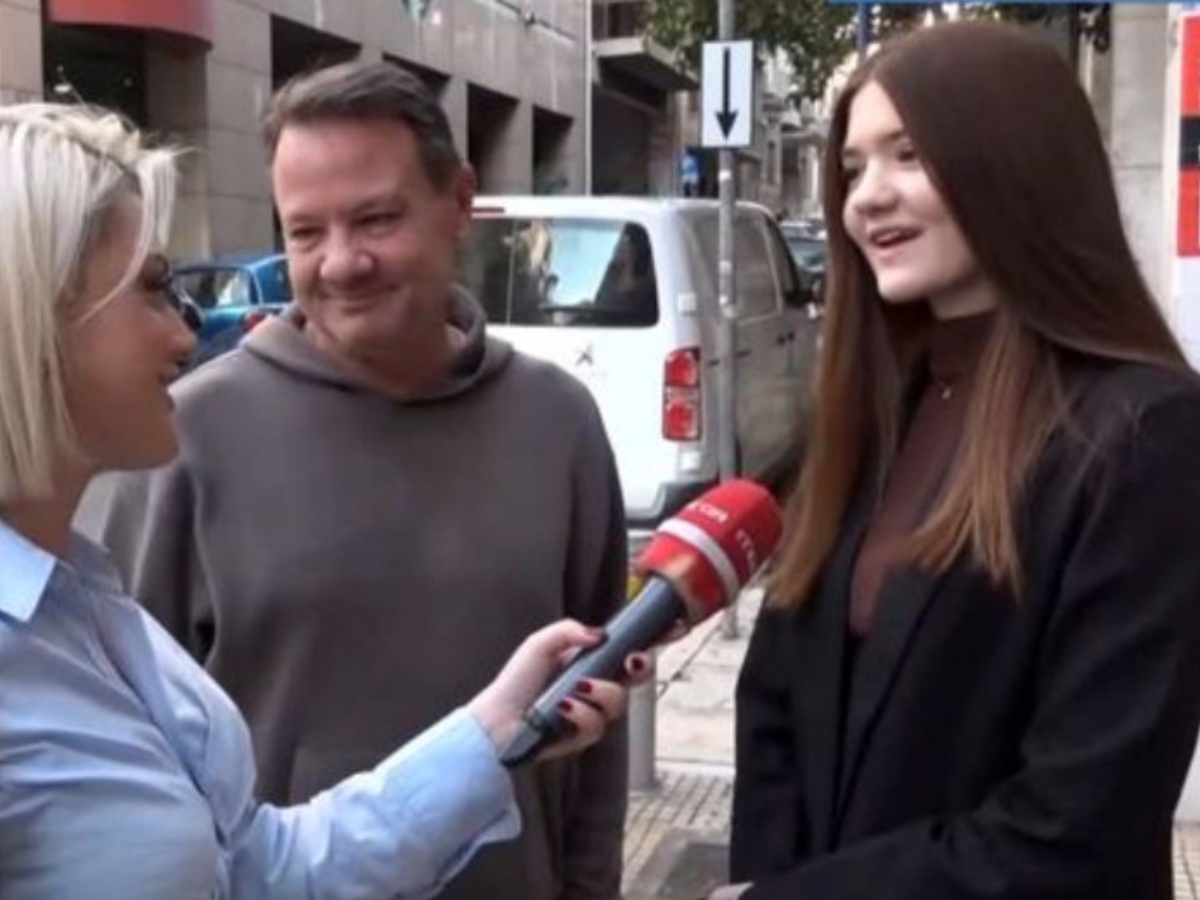 Απόστολος Λύτρας: Για πρώτη φορά μπροστά στην κάμερα με την 19χρονη κόρη του – «Είναι καθημερινά στο γραφείο»