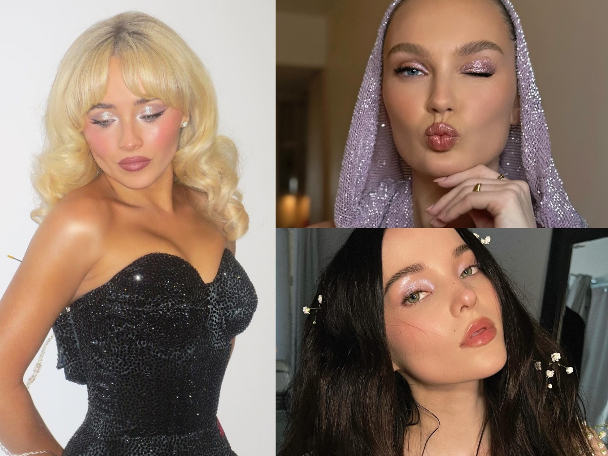 Icicle Eyeshadow: Αυτό το λαμπερό μακιγιάζ αντλεί έμπνευση από τους παγετώνες και είναι τέλεια ιδέα για το γιορτινό σου look