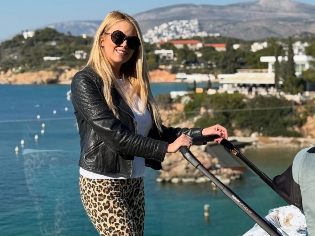Φωτεινή Πετρογιάννη: Οι τρυφερές φωτογραφίες αγκαλιά με τον πέντε μηνών γιο της