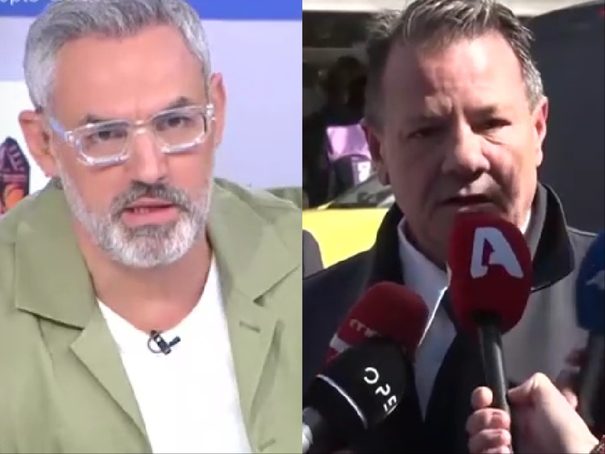 Νίκος Συρίγος για τους ρεπόρτερ: «Αν δεν συμφωνείτε, κατεβάστε το μικρόφωνο και πείτε το. Σας ντροπιάζει»