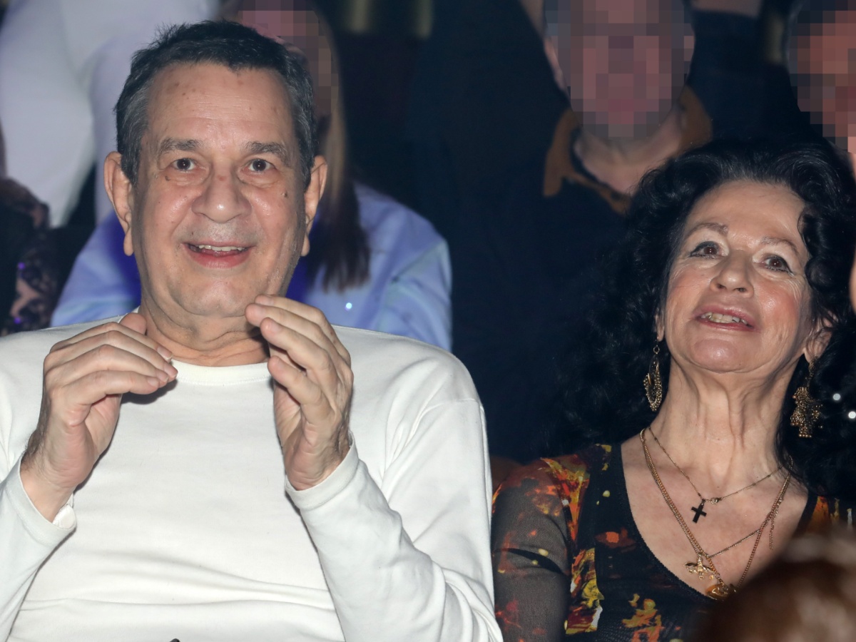 Σταμάτης Σπανουδάκης: Η σπάνια δημόσια εμφάνιση με τη σύζυγό του