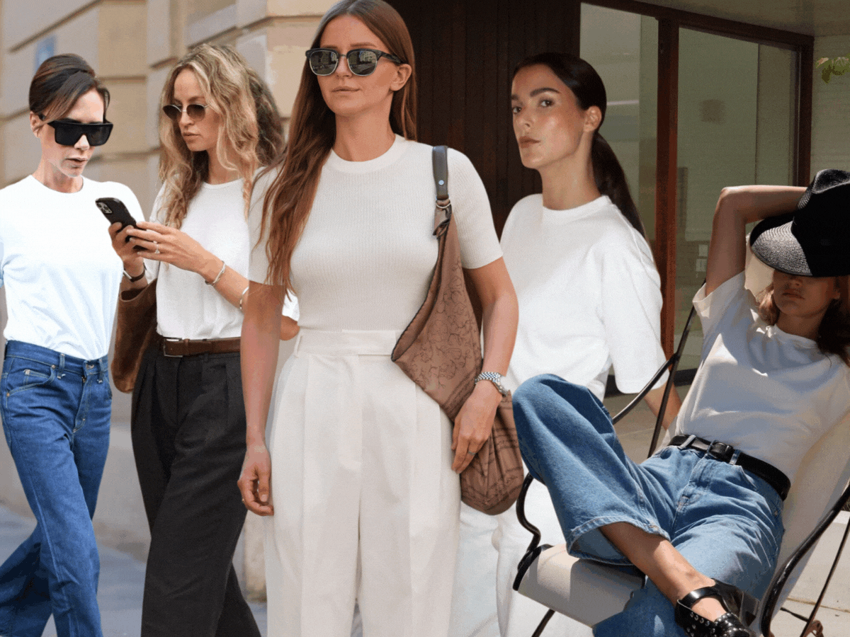 Λευκό t-shirt: Όσα χρόνια και αν περάσουν αυτό το basic δεν το βαριόμαστε ποτέ