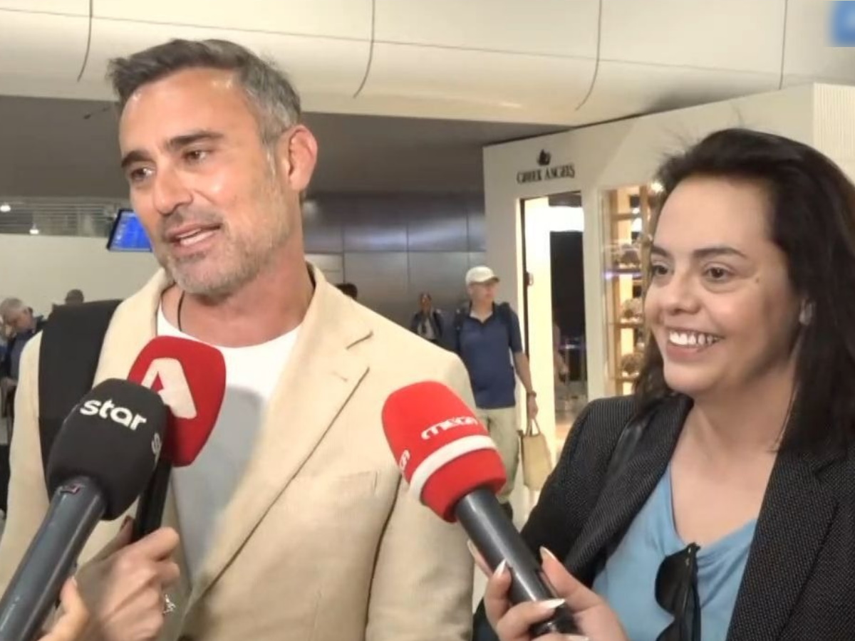 Eurovision 2025: Γιώργος Καπουτζίδης και Μαρία Κοζάκου αναχώρησαν για την Ελβετία