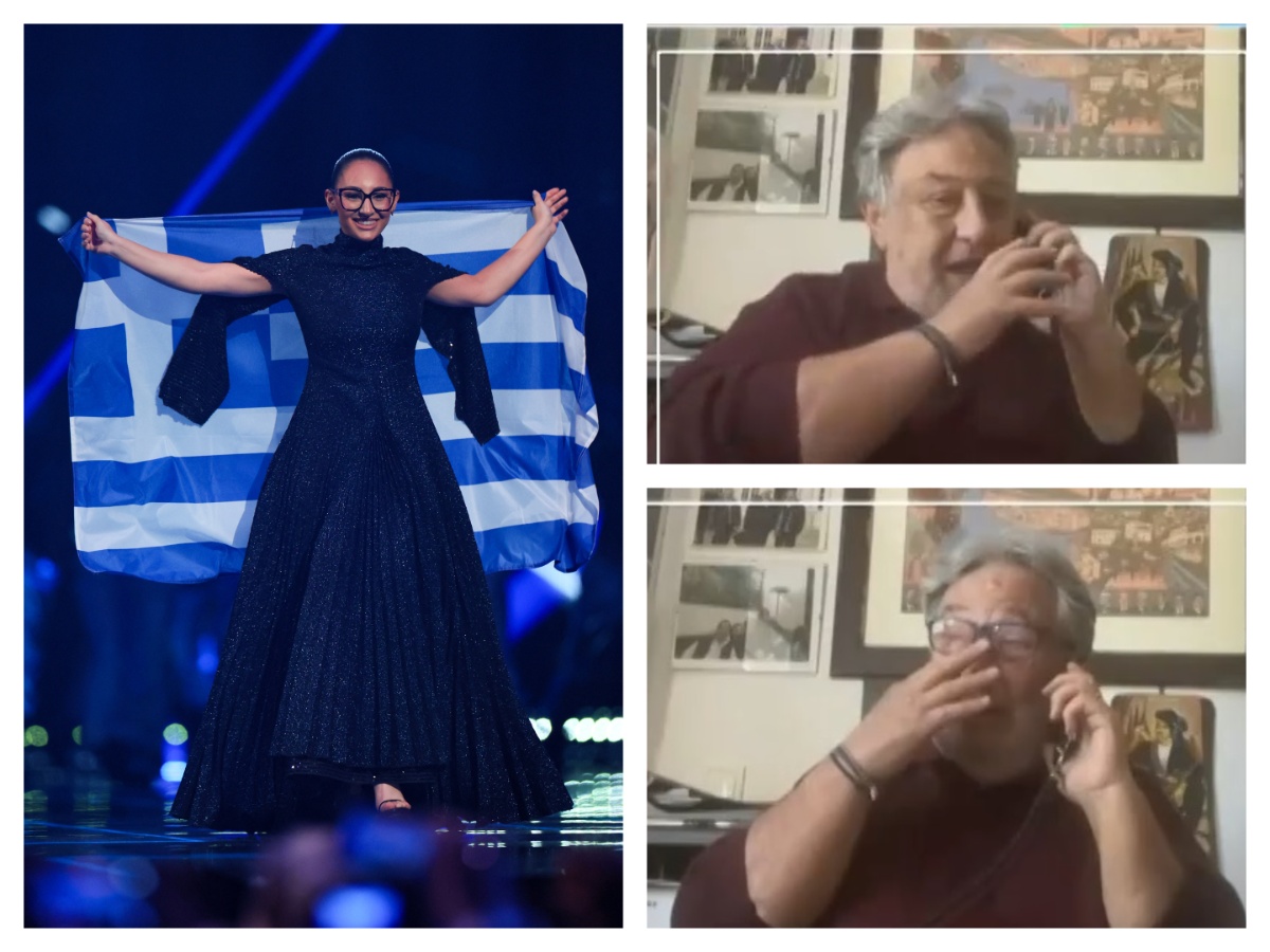 Ξέσπασε σε κλάματα ο πατέρας του Σάκη Τανιμανίδη με την 6η θέση της Κλαυδίας στη Eurovision – «Με συγκλόνισε»