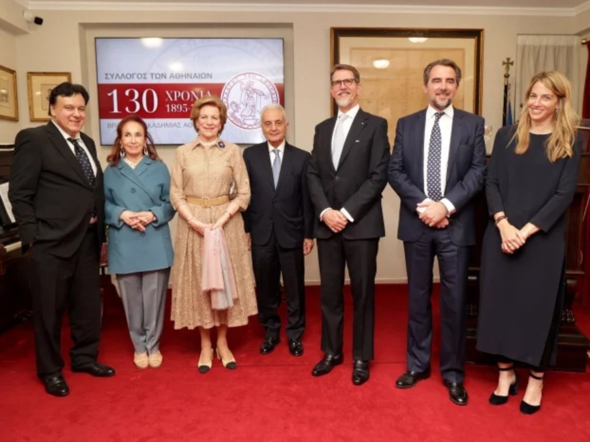 Χρυσή Βαρδινογιάννη: Με τον Νικόλαο Ντε Γκρες σε επίσημη εκδήλωση τρεις μήνες μετά τον γάμο τους