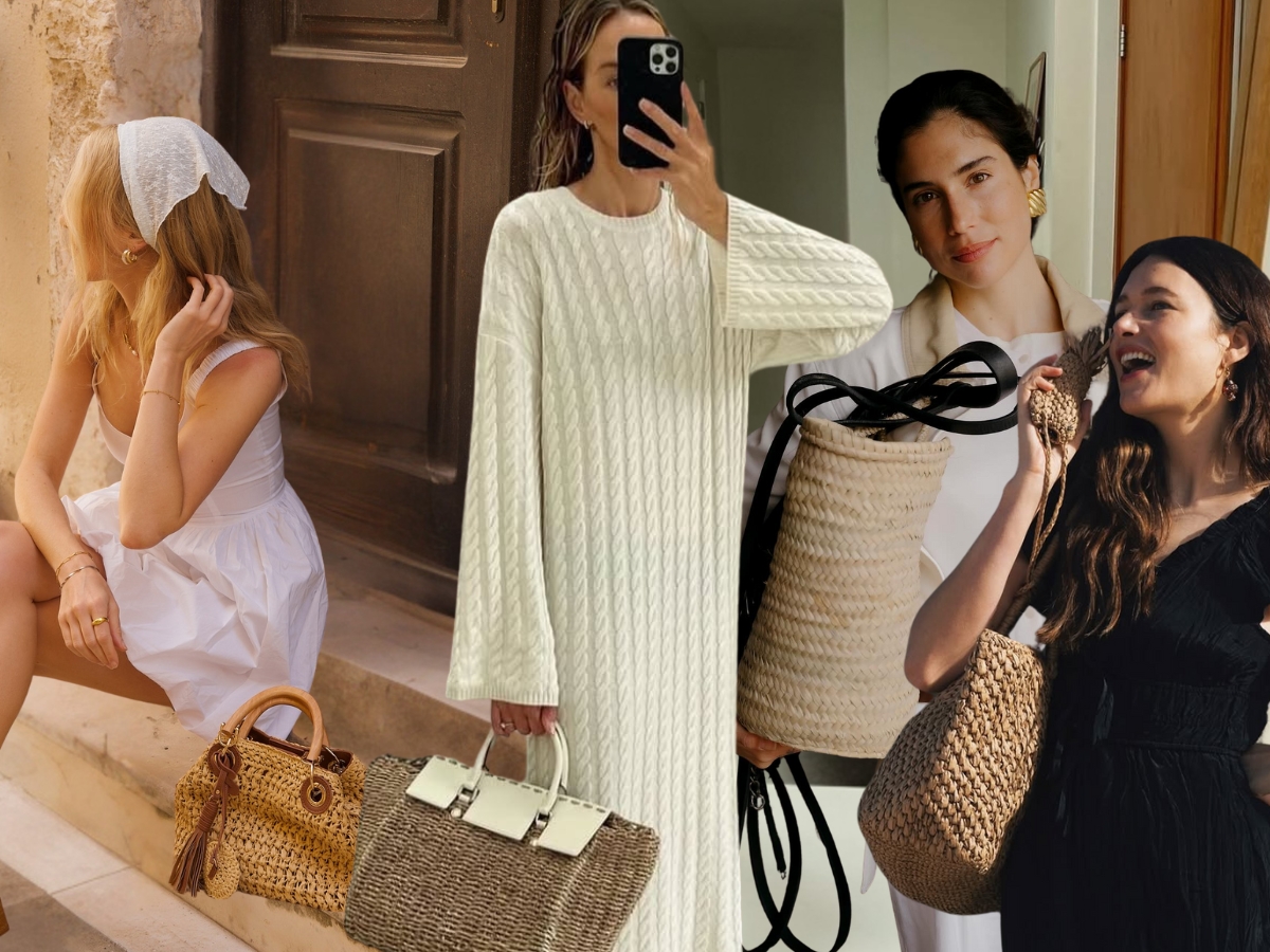 Ψάθινη τσάντα: Είναι το απόλυτο fashion must του καλοκαιριού – και όχι, δεν μένει στην παραλία!
