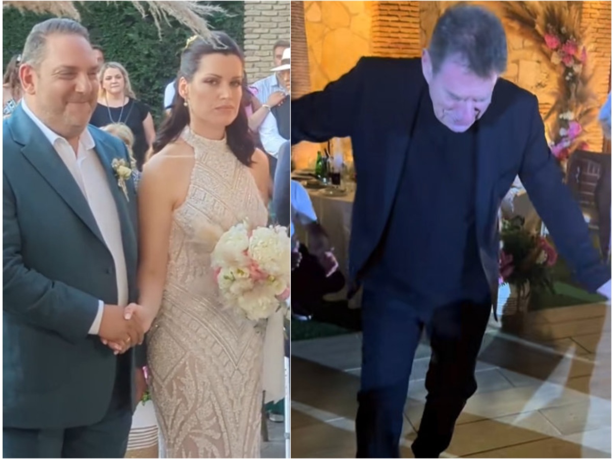 Άγγελος Διονυσίου: Το ζεϊμπέκικο στον γάμο του αδελφού του, Στέλιου Διονυσίου – Βίντεο