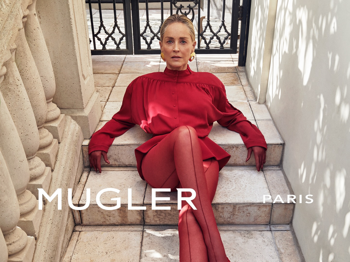 Sharon Stone: Αναβιώνει το «Βασικό Ένστικτο» στη νέα καμπάνια του Mugler