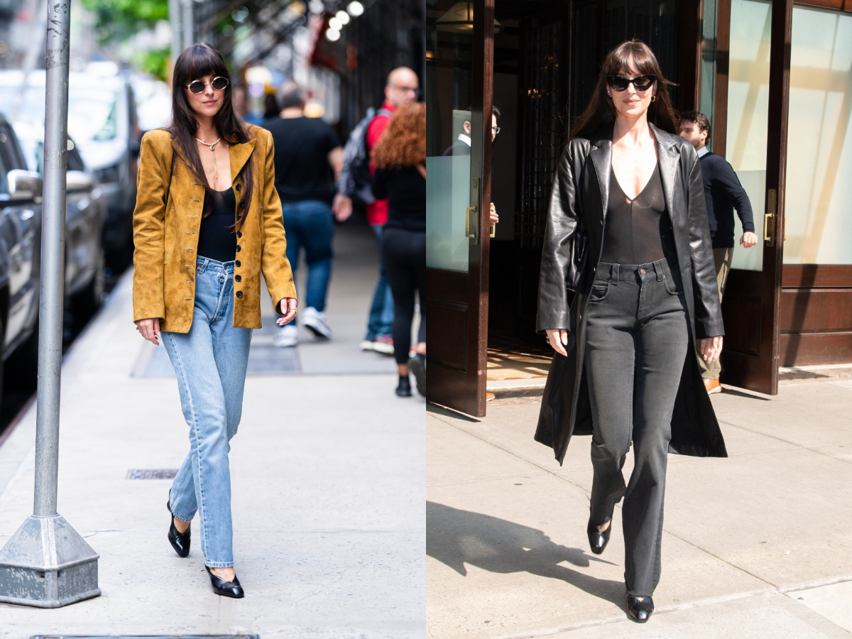 Dakota Johnson: Με δύο εμφανίσεις μάς δείχνει τι θα φορέσουμε τον Σεπτέμβριο