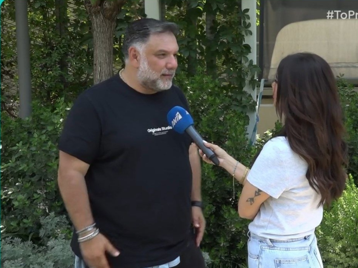Γρηγόρης Αρναούτογλου για τον 12χρονο γιο του: «Προσπαθώ να μην τον ευνουχίζω»