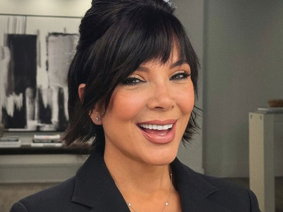 Kris Jenner: Mε half-up hairstyle & αφέλειες