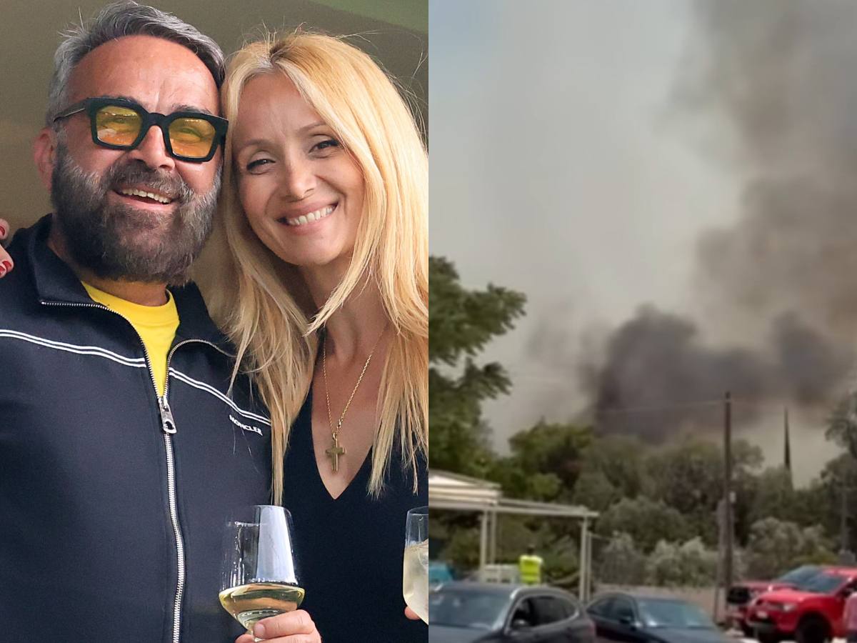 Ναταλί Κάκκαβα: Τα βίντεο από τη μεγάλη φωτιά στο Θυμάρι – «Δυστυχώς κάηκαν σπίτια»