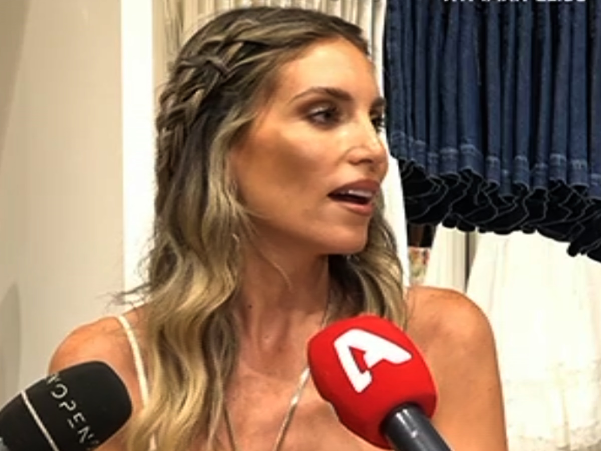 Αθηνά Οικονομάκου για Μπρούνο Τσερέλα: «Θα έρθει να μείνει στην Ελλάδα, δεν είναι εφικτό να φύγω εγώ λόγω των παιδιών»