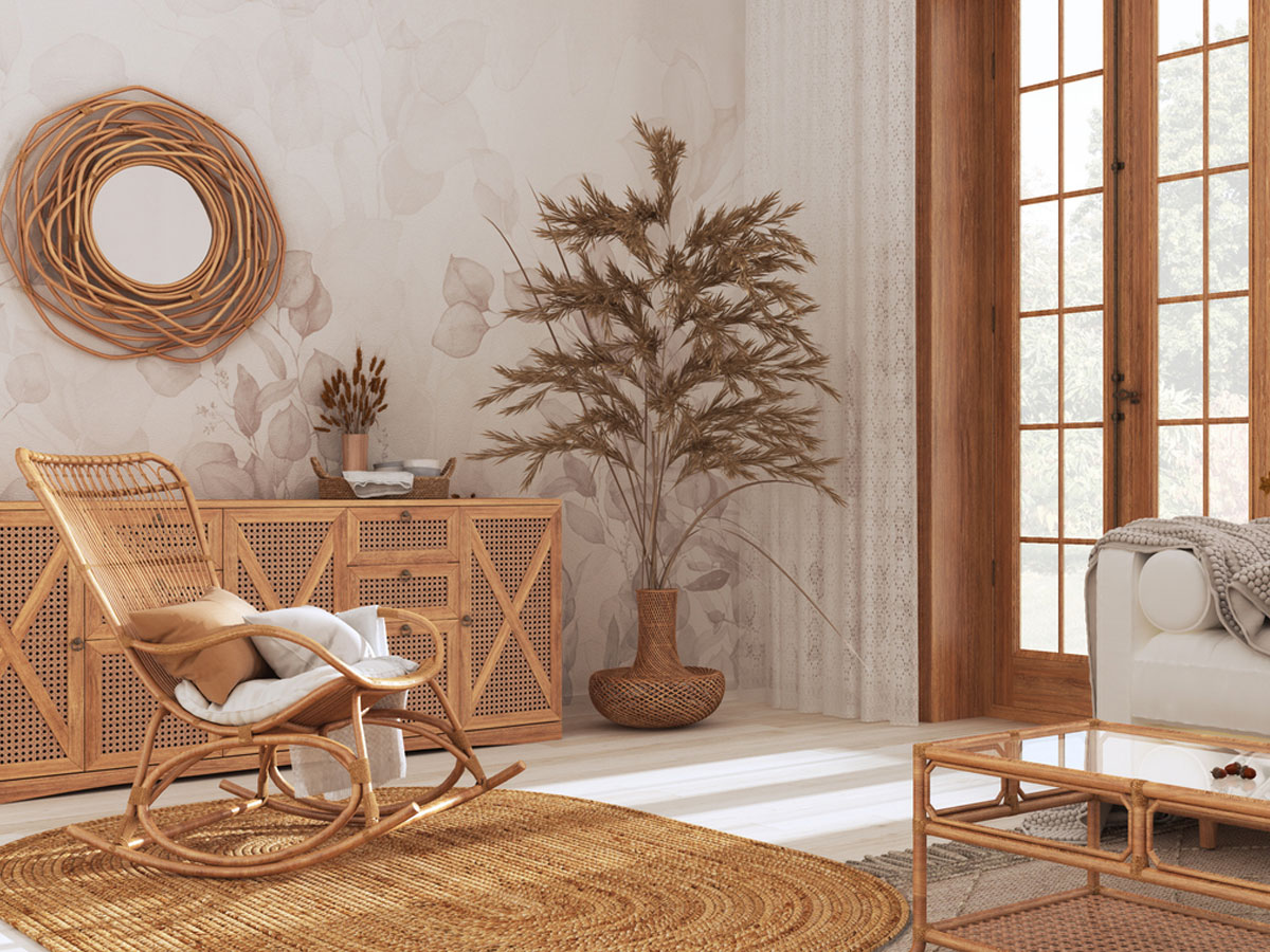 Rattan Rules: Το φυσικό υλικό που φέρνει boho chic vibes στο σπίτι σου