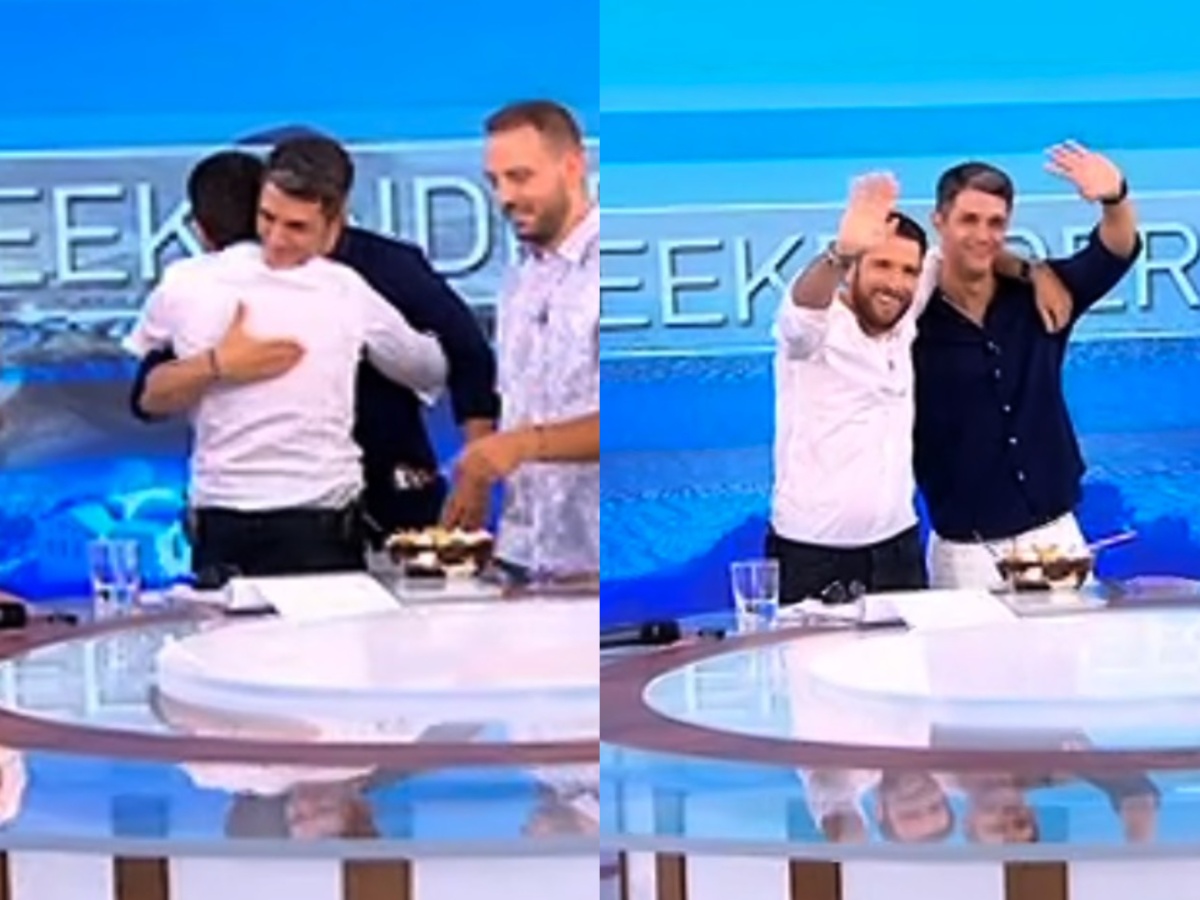 Φινάλε με δάκρυα για τους Weekenders: Η αγκαλιά του Θανάση Πάτρα και του Δημήτρη Πανόπουλου