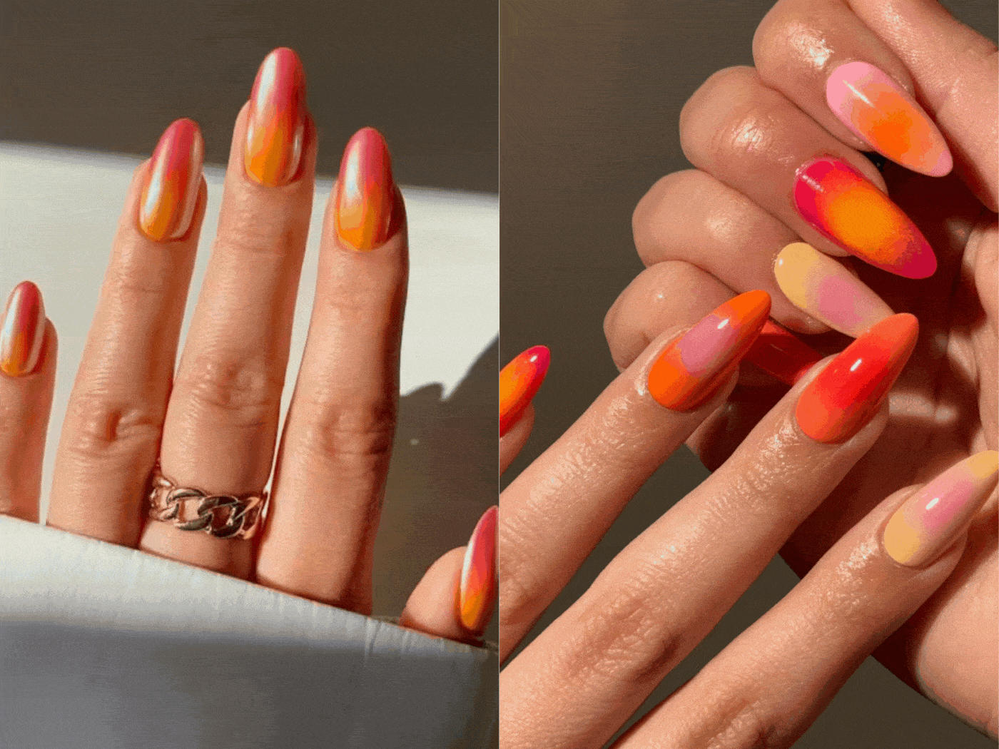 Sunset nails: Το γοητευτικό look που έχει τις αποχρώσεις του ηλιοβασιλέματος