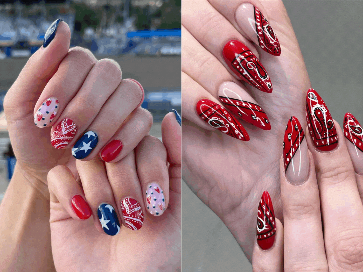 Bandana nails: Το μανικιούρ για εσένα που αγαπάς το Western look