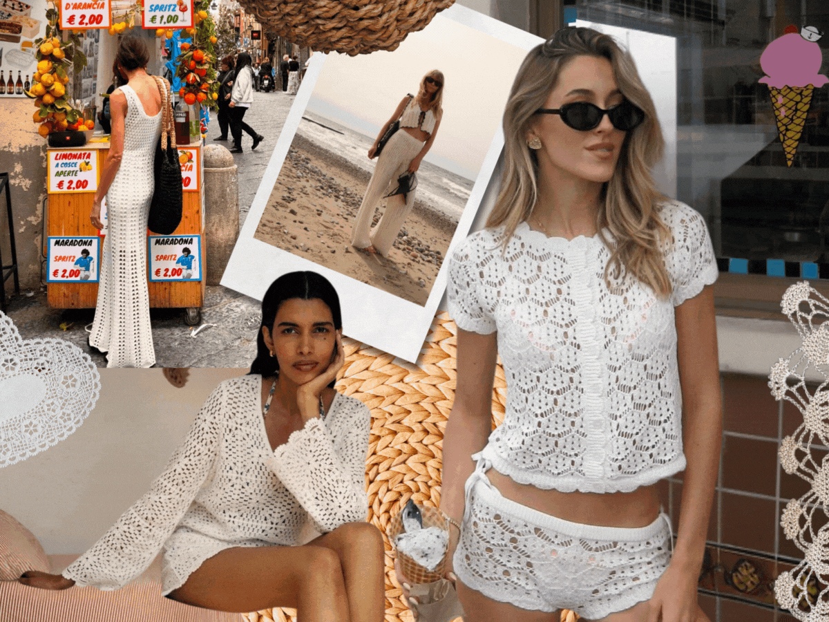 Crochet ρούχα: Αυτή είναι η πιο κατάλληλη εποχή να φορέσεις ρούχα από βελονάκι!