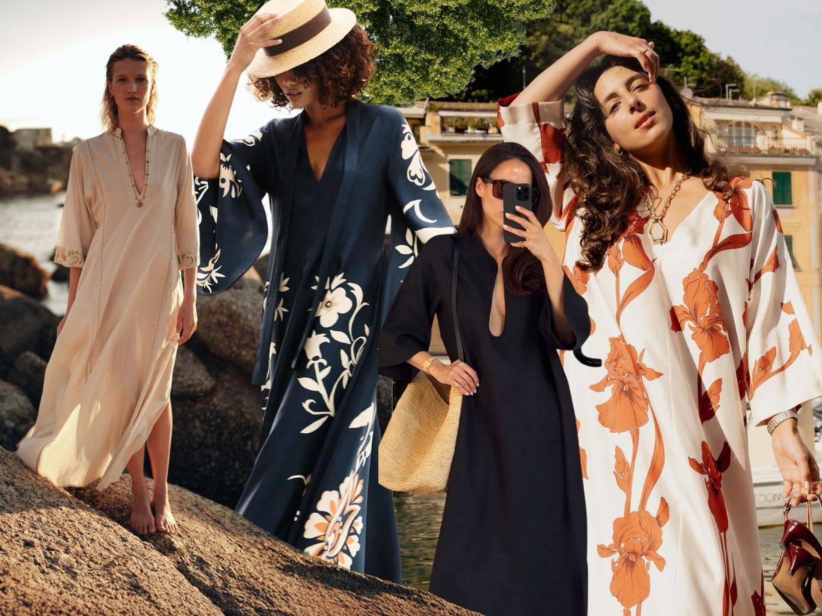 Καφτάνι: Το fashion item που συνδυάζει classy πολυτέλεια και ανεπιτήδευτη άνεση
