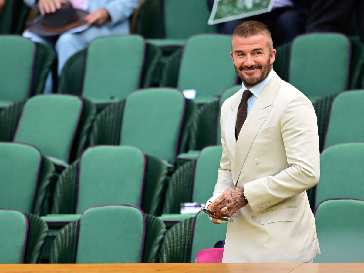 David Beckham στο Wimbledon: Ο απόλυτος ambassador του ανδρικού στιλ