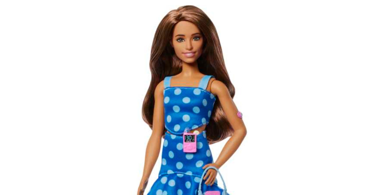 Η Barbie® παρουσιάζει την πρώτη κούκλα Barbie με Σακχαρώδη Διαβήτη Τύπου 1,  ενισχύοντας τη συμπερίληψη και εμπνέοντας τα παιδιά