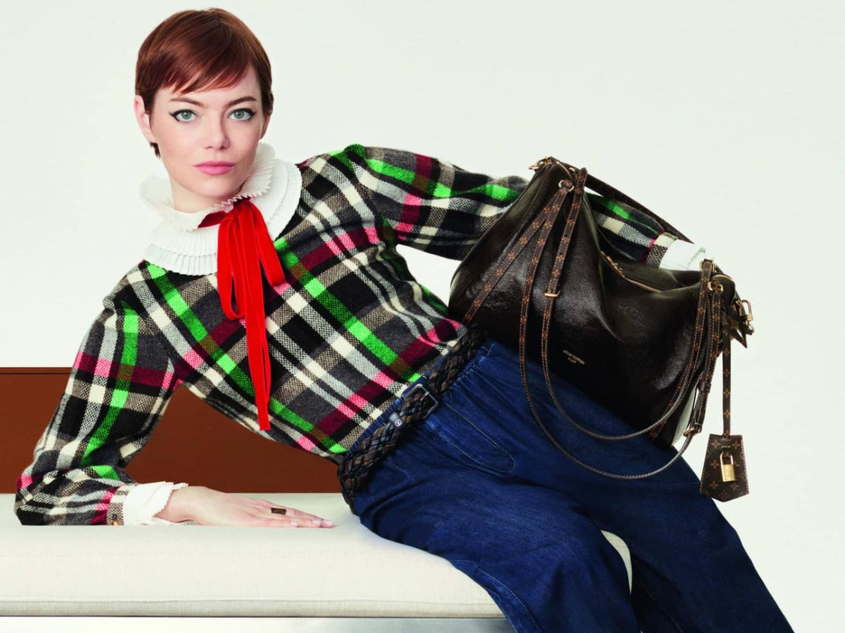 Η Emma Stone στη νέα καμπάνια Louis Vuitton μας θυμίζει την Twiggy!