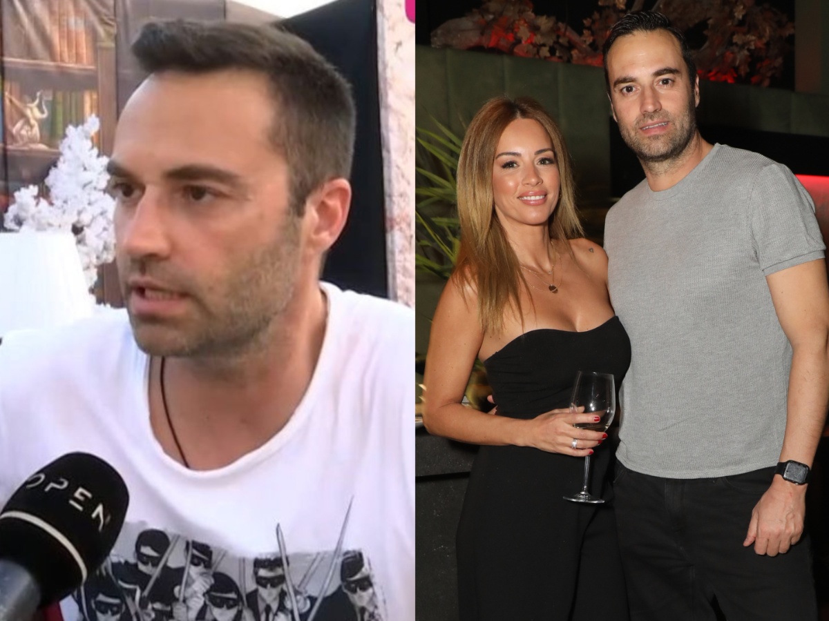 Κώστας Φραγκολιάς για Δώρα Πατσιώτη: «Χωρίσαμε γιατί είχαμε κάποιες έντονες διαφωνίες»
