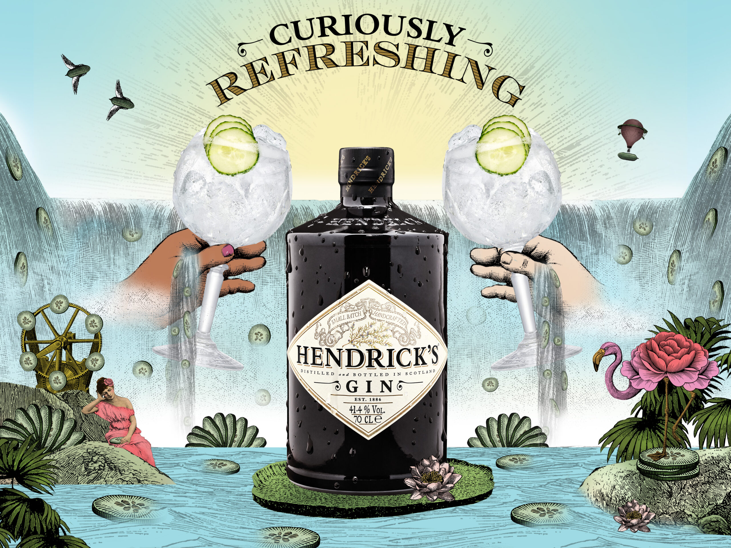 Hendrick’s Gin: Η πιο δροσιστική όαση του καλοκαιριού!