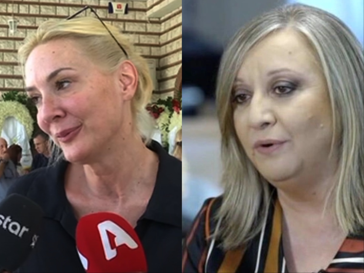 Ηρώ Καριοφύλλη: Αυτή την ώρα η κηδεία της – Συγκινημένη η Μαρία Νικόλτσιου στην εξόδιο ακολουθία – «Ήμασταν μαζί από τα 19 μας»
