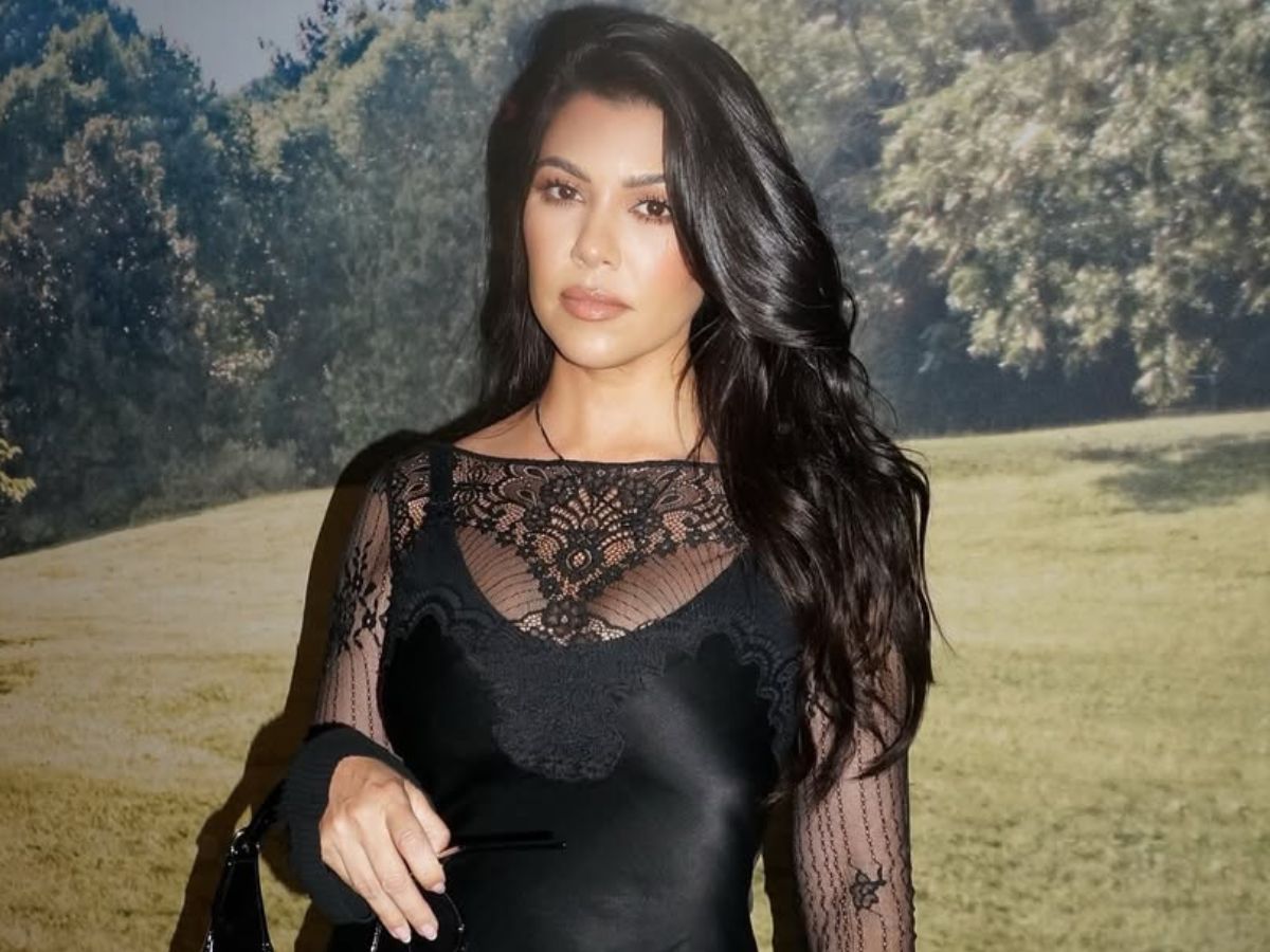 Kourtney Kardashian: Με butter yellow γαλλικό μανικιούρ
