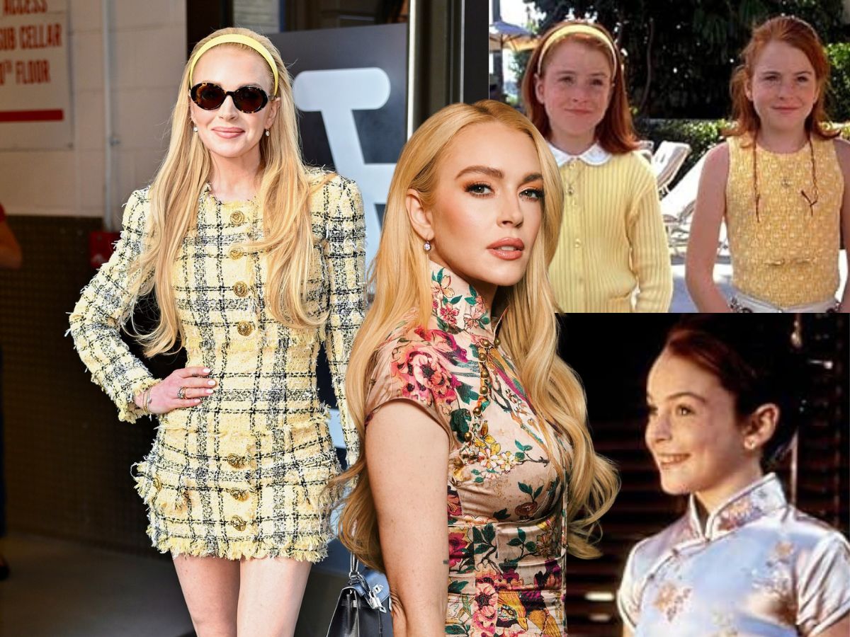 Lindsay Lohan: Με looks-αναφορά στις Annie & Hallie, τις αξέχαστες δίδυμες του Parent Trap