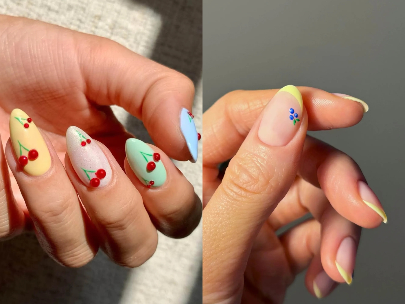 Tiny fruit nails: Το πιο φρουτένιο καλοκαιρινό nail trend!