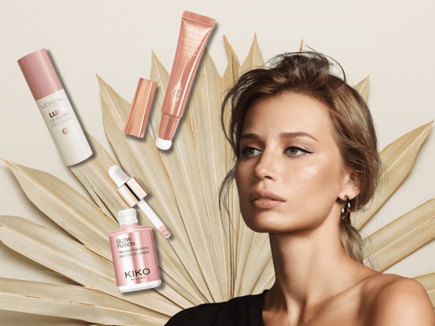 Πινελιές λάμψης με αγαπημένα highlighters