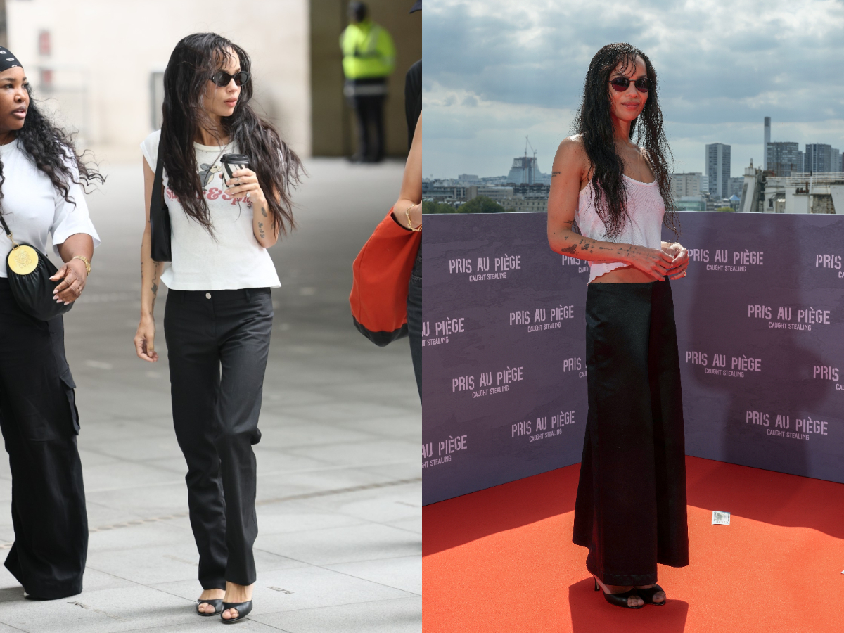 Η Zoe Kravitz με τα look της περιοδείας παραδίδει μαθήματα effortless style για το ΣΚ