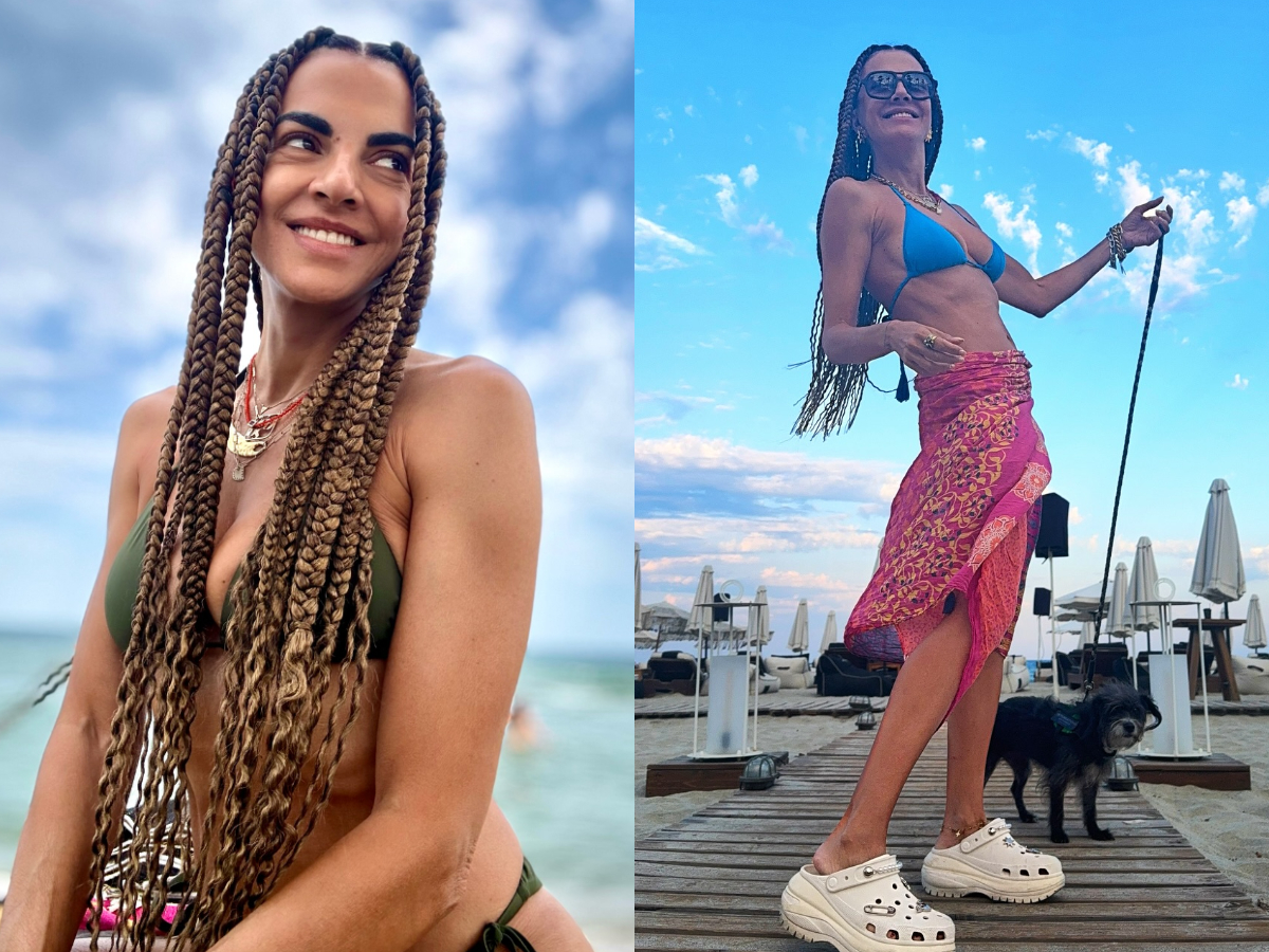 Μαρία Σολωμού: Η μεγάλη αλλαγή στο look της και οι φωτογραφίες από τις ξέγνοιαστες στιγμές στην Κατερίνη