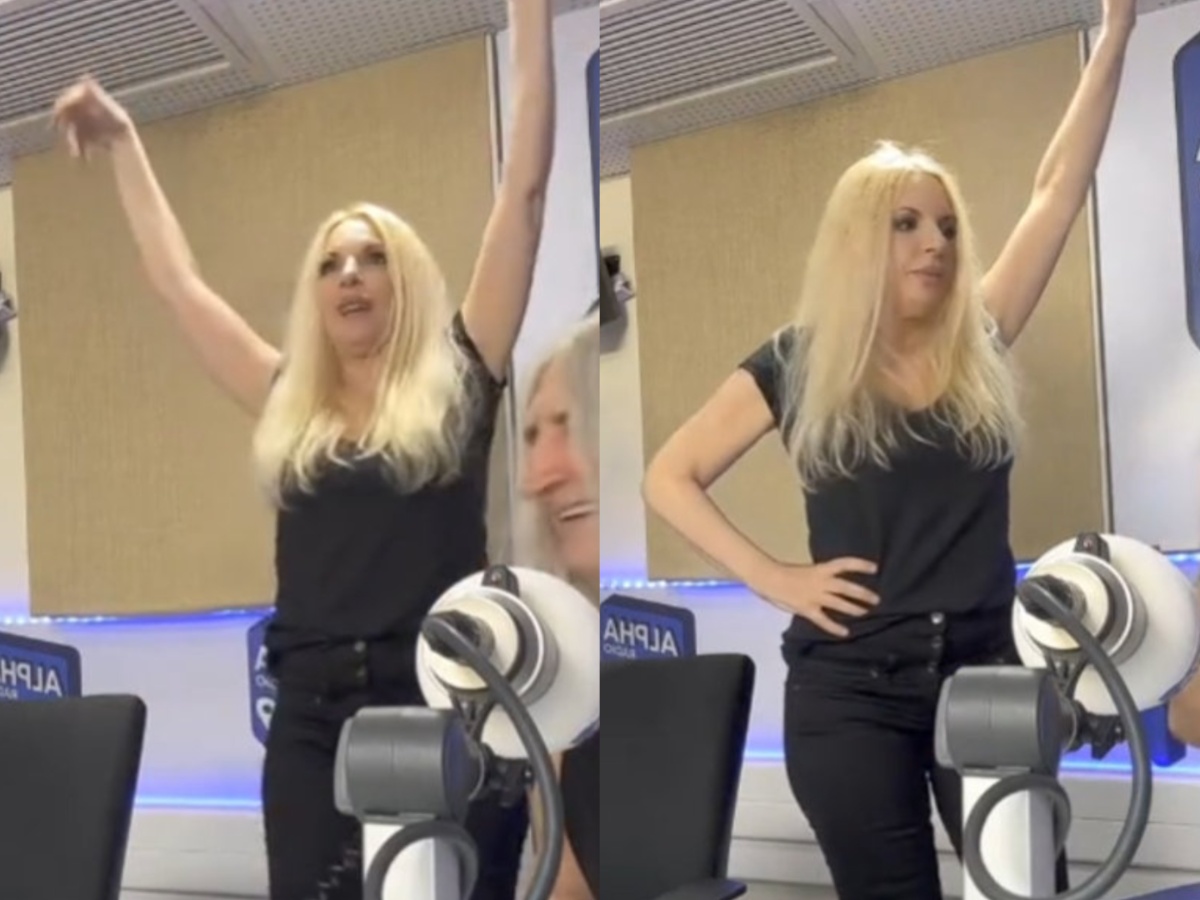 Αννίτα Πάνια: Χόρεψε τσιφτετέλι μπροστά στον Νίκο Καρβέλα