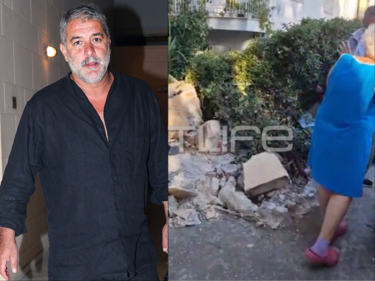 Βασίλης Μπισμπίκης: Βίντεο από το σημείο όπου προκάλεσε φθορές σε αυτοκίνητα