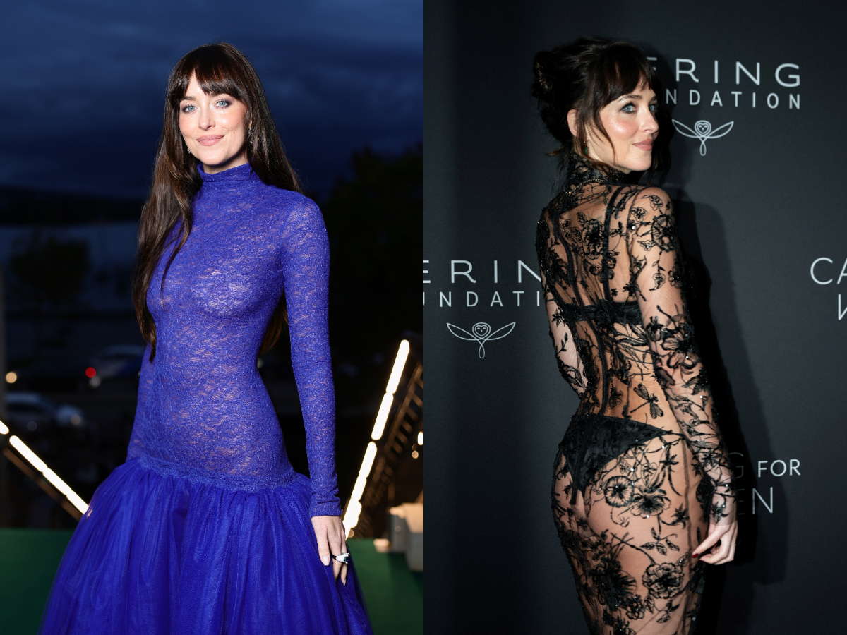 Dakota Johnson: Το πιο εντυπωσιακά «γυμνά» φορέματα της σεζόν βρίσκονται στην ντουλάπα της