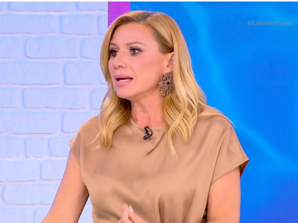 Κατερίνα Καραβάτου: «Δεν θέλω αυτό το πράγμα να αφορά κανέναν άλλον» – Η απάντηση για τα ποσοστά τηλεθέασης