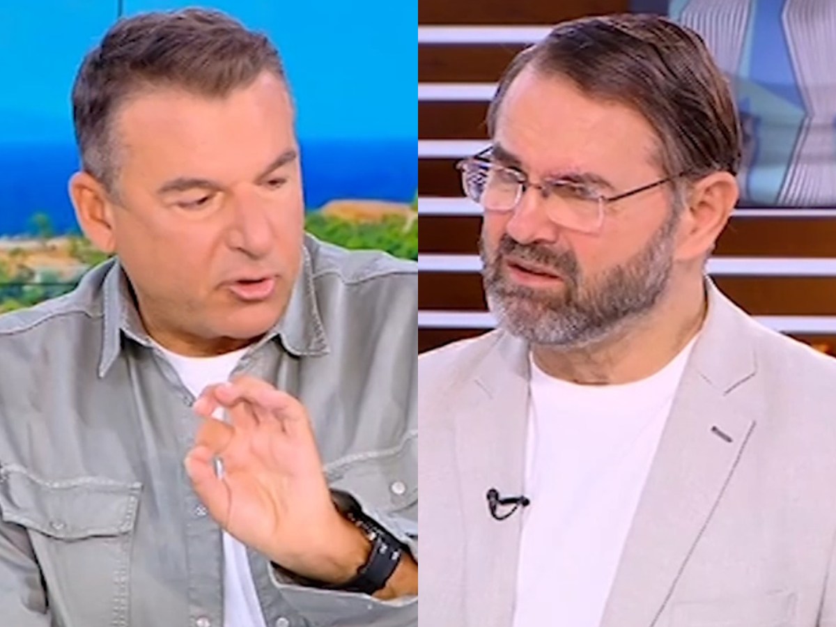 Γιώργος Λιάγκας σε Σταύρο Μπαλάσκα: «Δεν ήταν ωραίο που σήκωσες τη μπλούζα» – Η δημόσια συγγνώμη του αστυνομικού αναλυτή