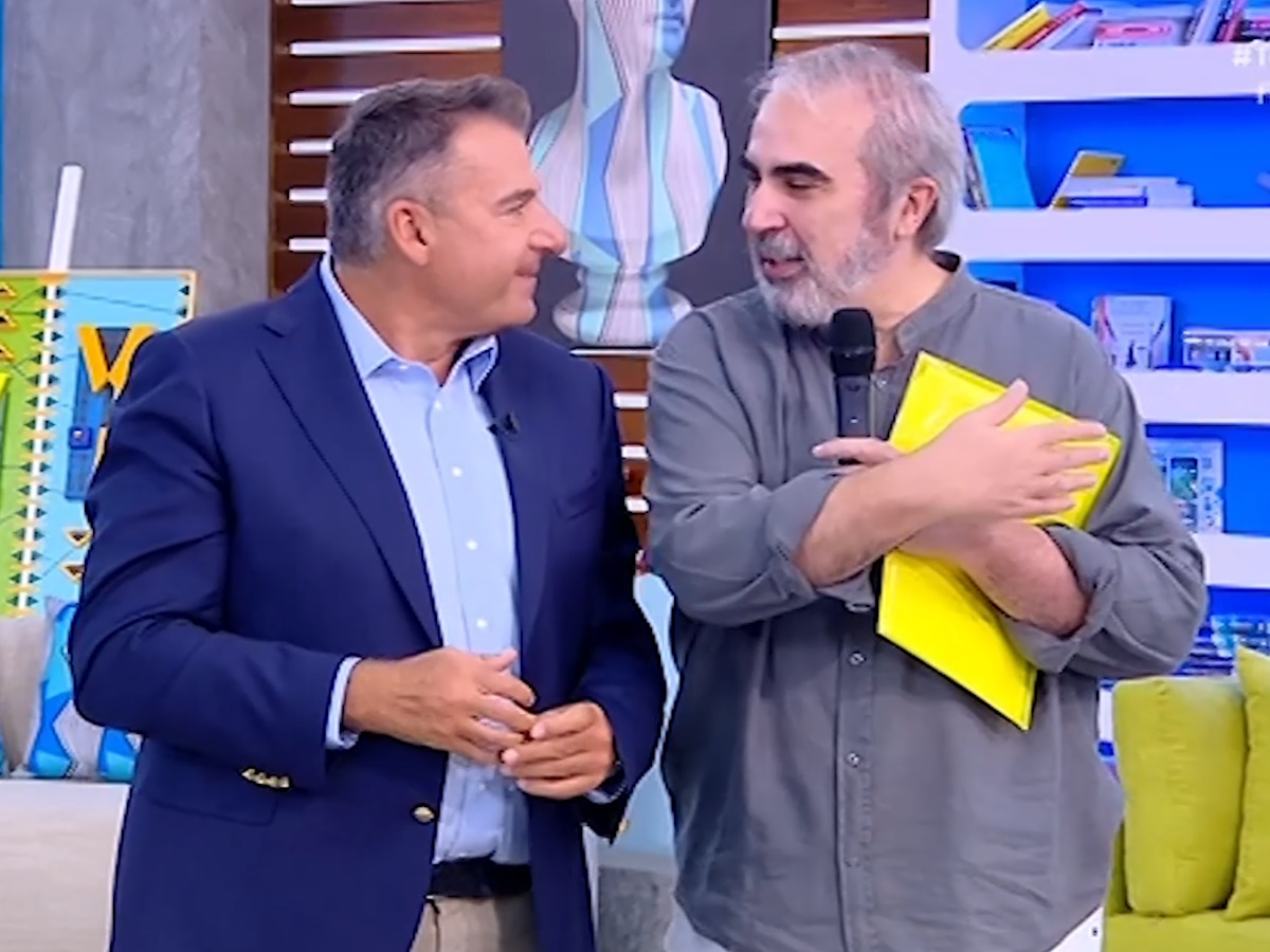 Γιώργος Λιάγκας σε Βαγγέλη Περρή: «Συμφωνώ μαζί του, το τρέιλερ του Πρωινού ήταν άθλιο – Δεν μου άρεσε»