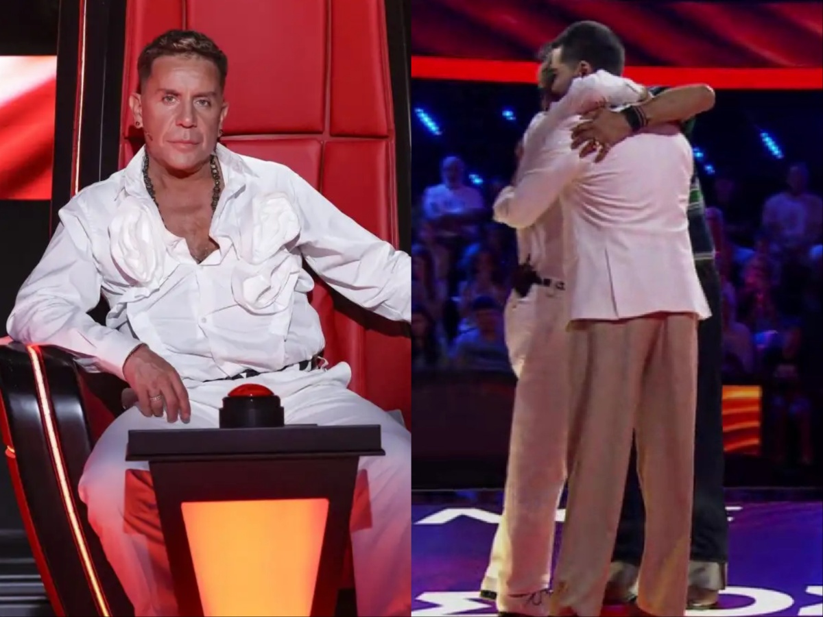 The Voice: Η είσοδος του Γιώργου Μαζωνάκη στην πρεμιέρα και η σφιχτή αγκαλιά από τους coaches