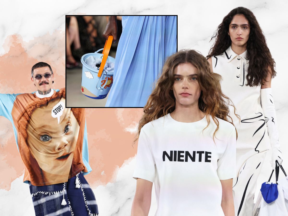 Moschino SS26: Η συλλογή «Niente» μας προτρέπει να  «επαναχρησιμοποιήσουμε, να ανακυκλώσουμε, να επαναπροσδιορίσουμε»